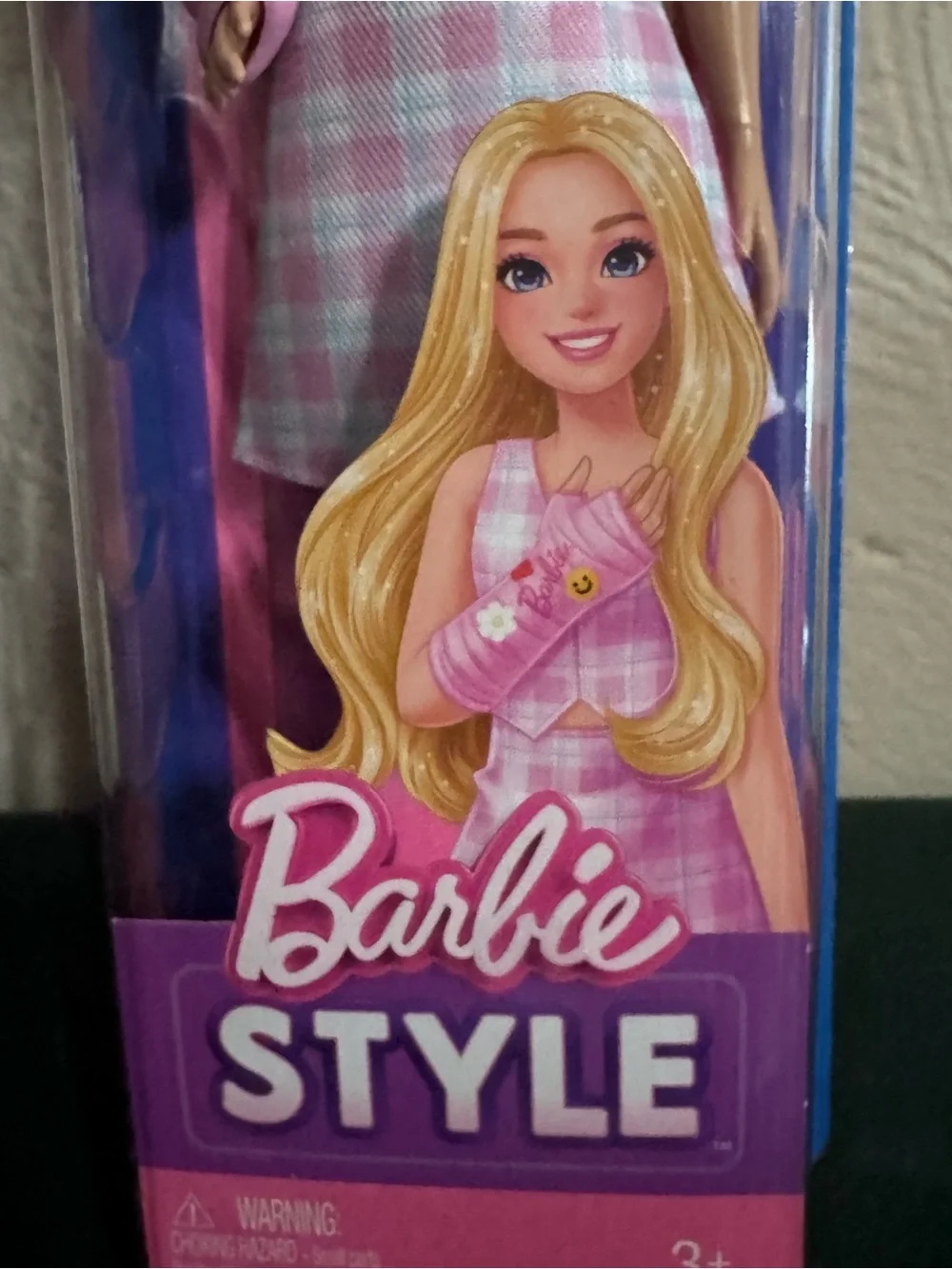 Barbie Pink Plaid Fashion Doll by Barbie